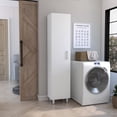 thumbnail image 1 of Tuhome Vintro Freestanding Storage Cabinet with Internal Storage Shelves, Tall Single cabinet, 1 of 6