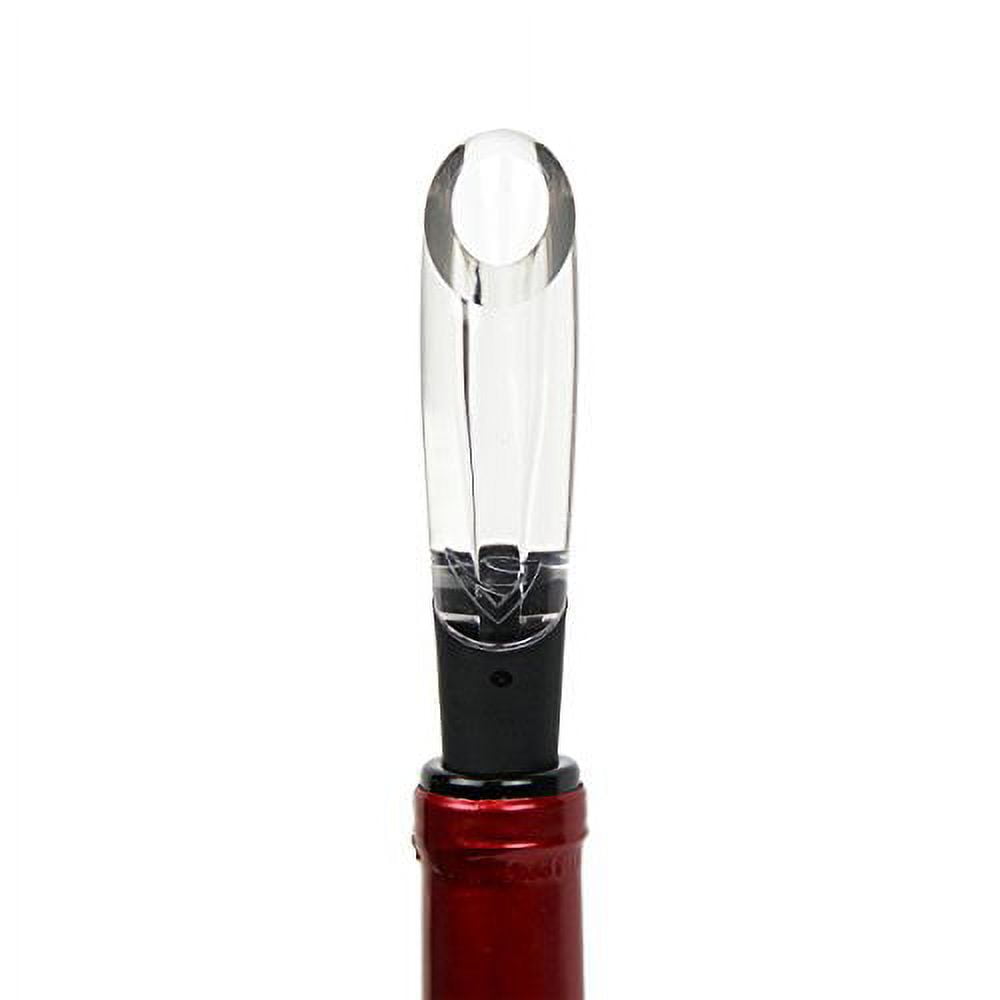 Vinturi V9060 On-Bottle Aerator for Red and White Wines, 1, Black