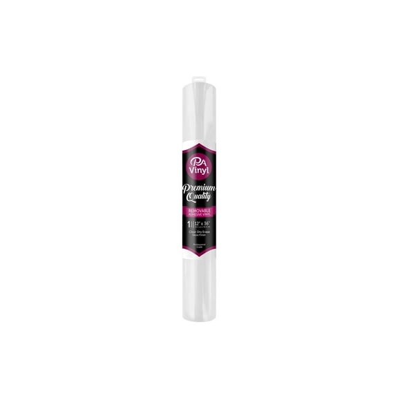 Vinyl 12x36 Roll Remove Adh Clear Dry Erase