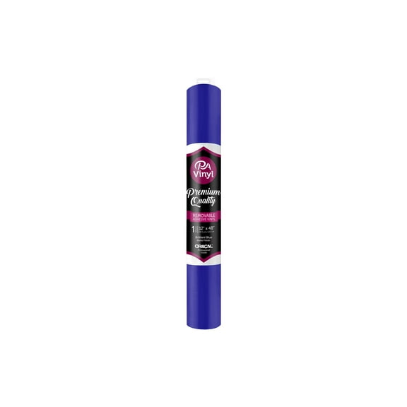 Vinyl 12x48 Roll Remove Adh Matte Brilliant Blue