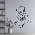 thumbnail image 1 of Vinyl Adhesive Pillsbury Doughboy Bake Chef Mascot Wall Decal | 20" x 25" Home Cooking Decor Removable Kitchen Pantry Wall Art Design Bake Lovers Pancake Cookies Brownies Decoration Sticker, 1 of 5