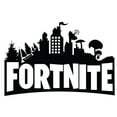 thumbnail image 1 of Vinyl Adhesive Stick And Peel Fortnite Game Wall Art Decal - 10" x 20" DIY Removable Third Or First Person Shooting Battle Royal Console Video Game Home Decor Kids Decoration Sticker - Black, 1 of 4