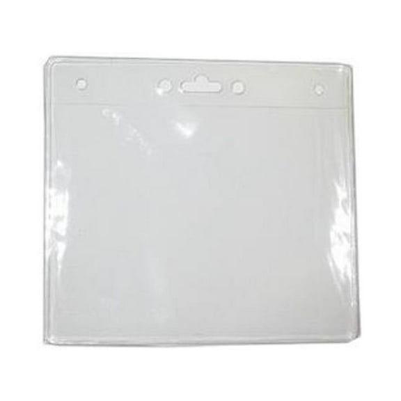 Vinyl Badge Name Tag Holder Large