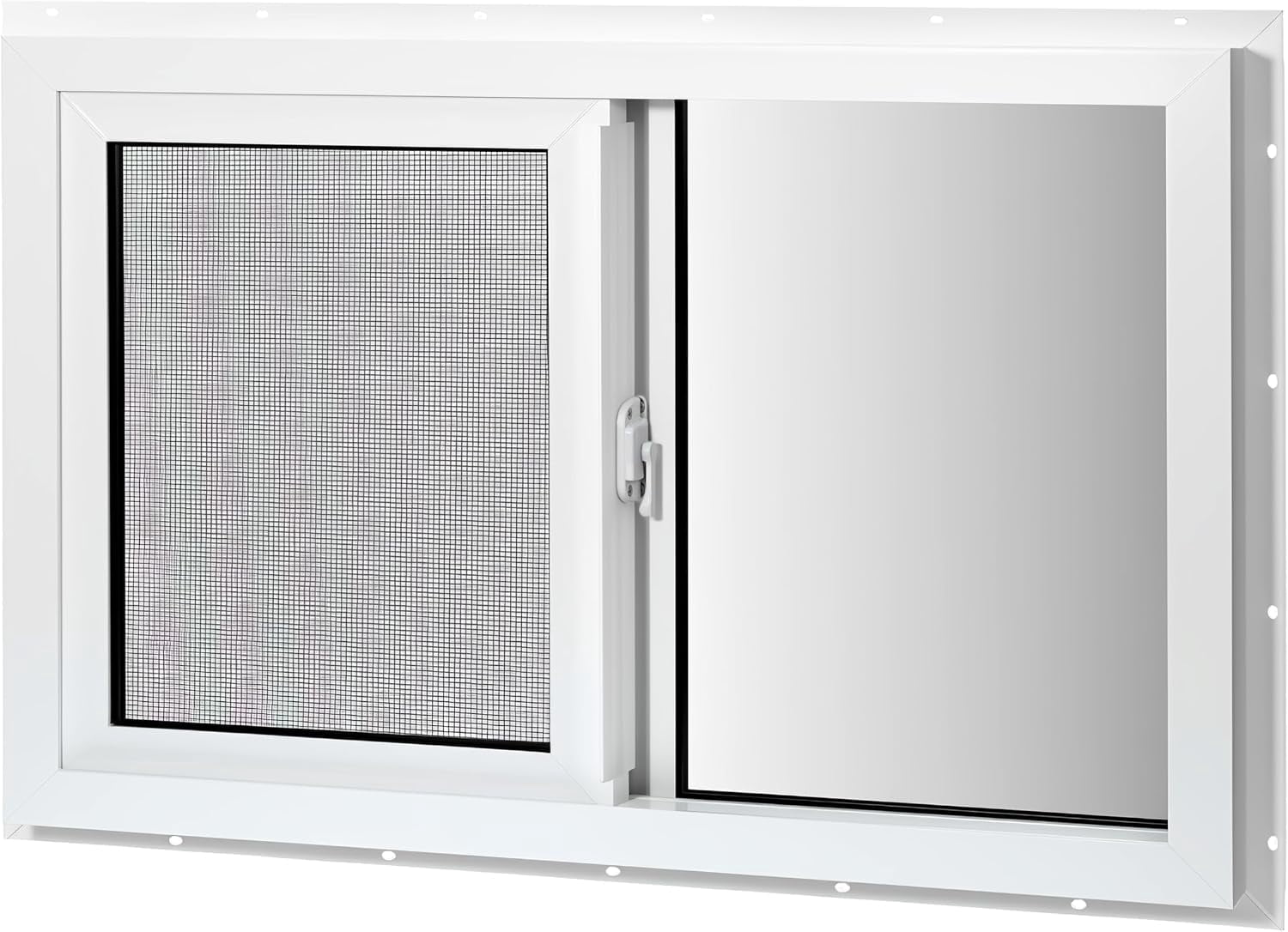 Vinyl Basement Sliding Window, 24