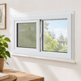 Vinyl Basement Sliding Window 32
