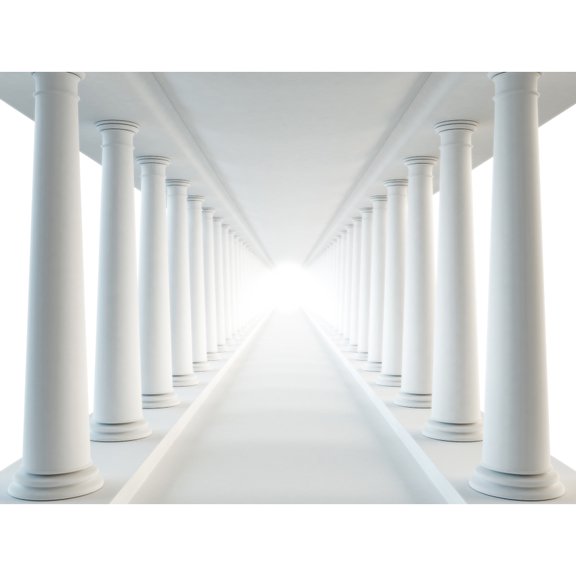 Vinyl Cloth Photography Background Arch And Pillar Computer Printed Backdrop Studio ZH-163