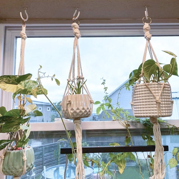 Vinyl Coated Ceiling Hooks, Screw-in Mug Hooks, Multi-Function Wall Hooks for Indoors Outdoors (White)