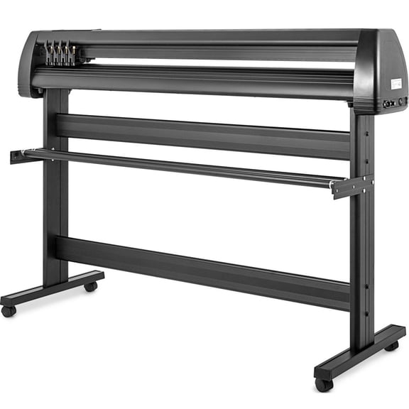 Vinyl Cutter Plotter Machine, 53-inch Paper Feed, Signmaster Software, with Stand, Windows Compatible