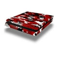 thumbnail image 1 of Vinyl Decal Skin Wrap compatible with Sony PlayStation 4 Slim Console WraptorCamo Digital Camo Red (PS4 NOT INCLUDED), 1 of 3