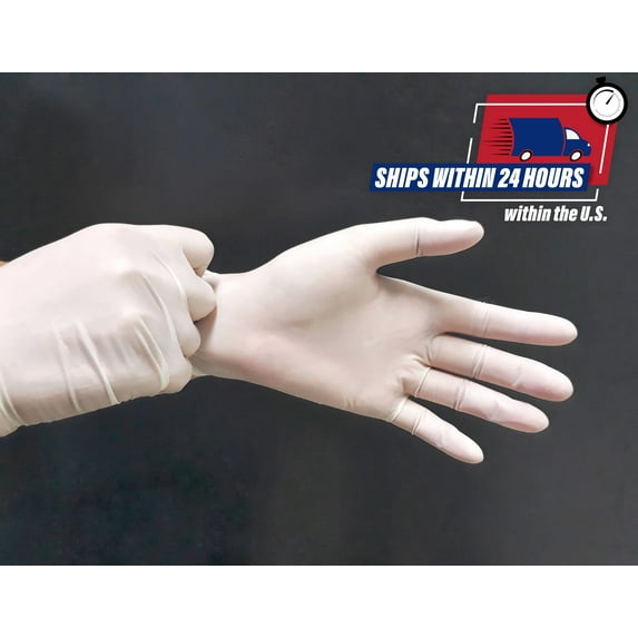 Vinyl Disposable Gloves, Allergy, Latex And Powder Free, Great For Home, Business or Office