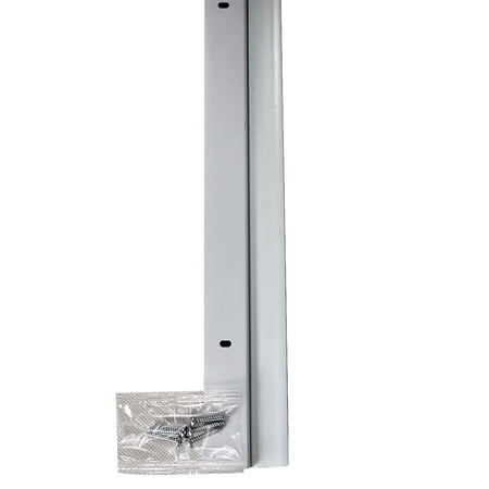 Vinyl Door Sweep - White | Polar Bear Weather Stripping - 1535SPB