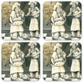 thumbnail image 1 of Vinyl Drink Coasters - Set of 4 - Play for Pat'e, 1 of 3