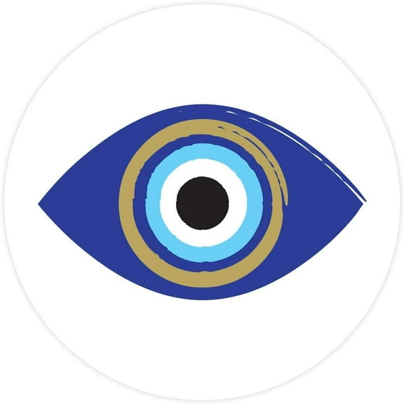 Vinyl Evil Eye Stickers Waterproof Turkish Spiritual Decals for Phone Car Laptop Water Bottle 40 pack