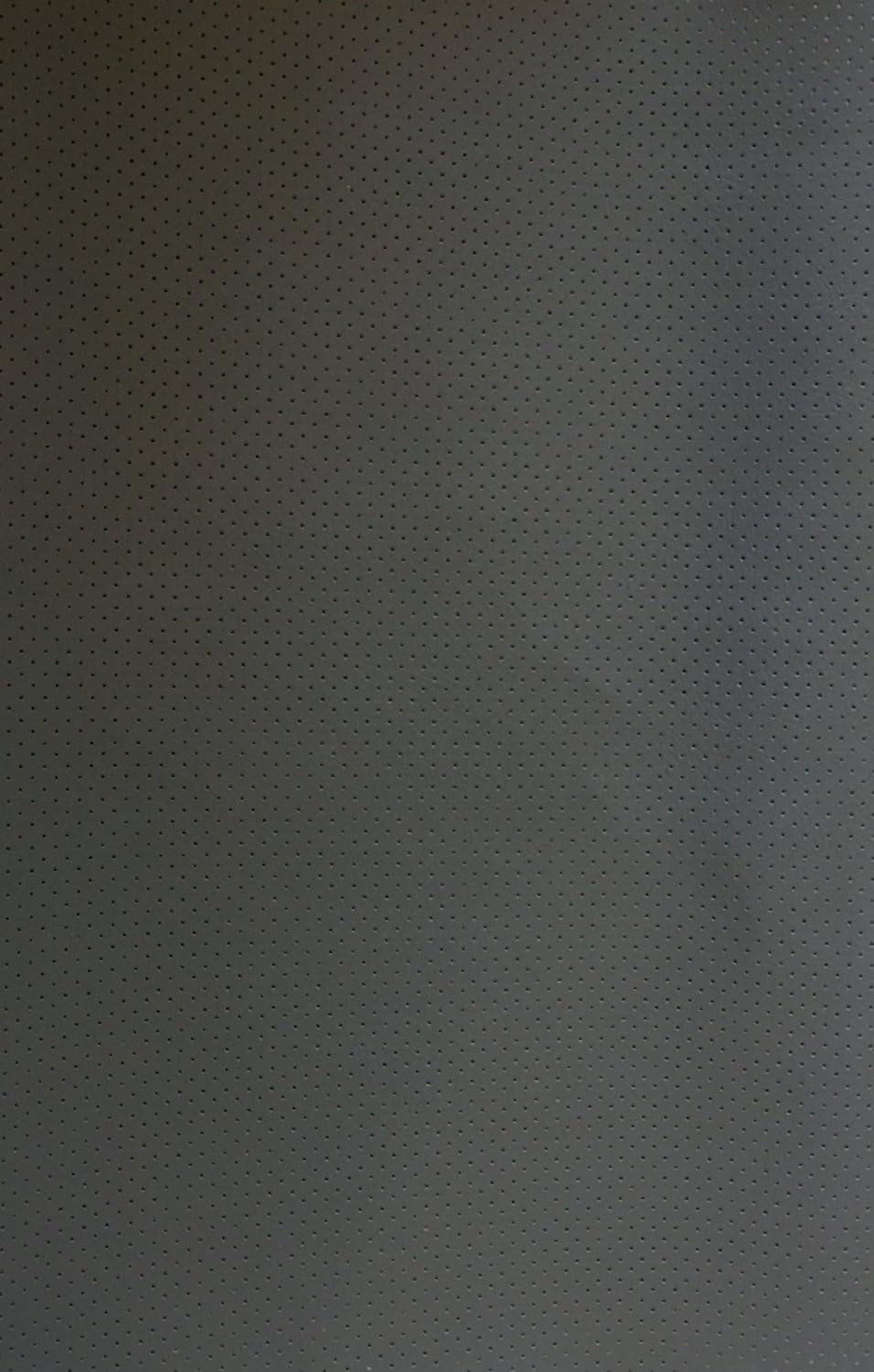Vinyl Faux Leather Gray Perforated All The Way Though Marine Grade