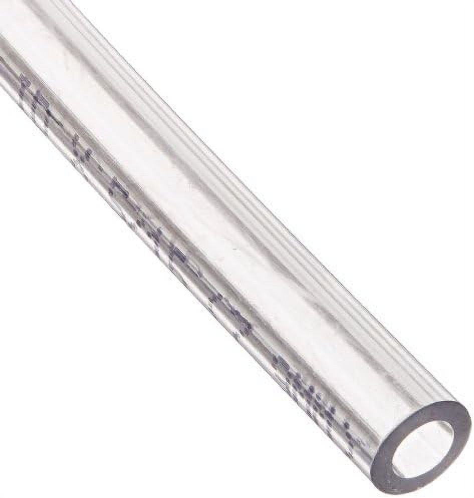 VinylFlex PVC Food Grade Plastic Tubing, Clear, 3/16" ID x 5/16" OD