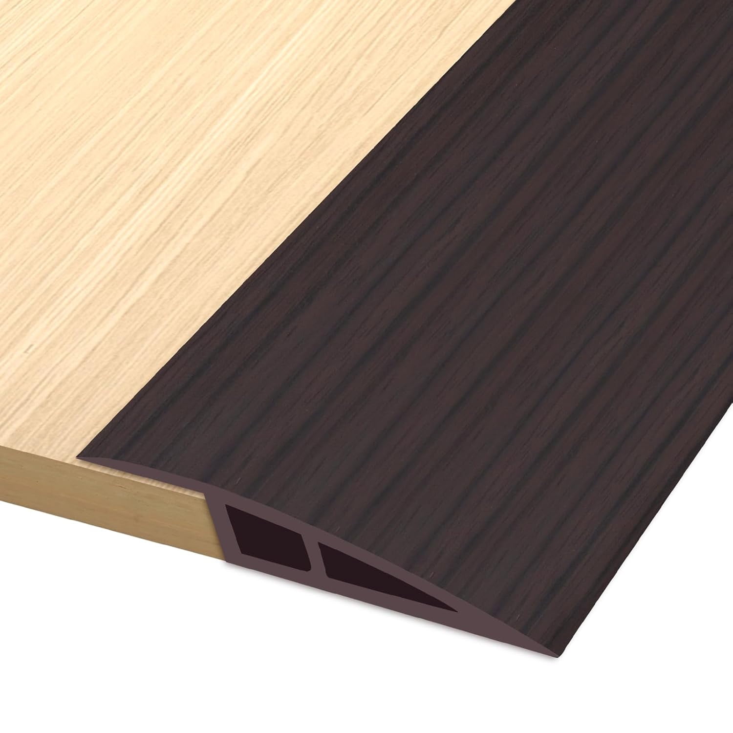 Vinyl Floor Transition Strip Self-Adhesive Door Threshold | Rubber ...