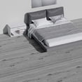 thumbnail image 1 of Vinyl Flooring Roll PVC Thickened Peel and Stick Floor Wood Plank Self Adhesive Flooring DIY 23.6" X 196" Dark Gray, 1 of 7