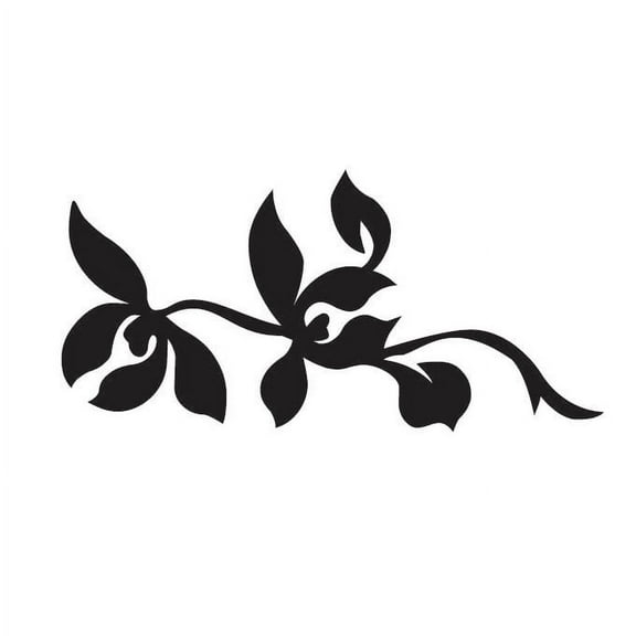 Vinyl Floral Designs - Large