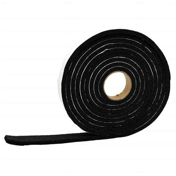 Vinyl Foam Tape - 0.312 in. x 0.375 in. x 10 ft.