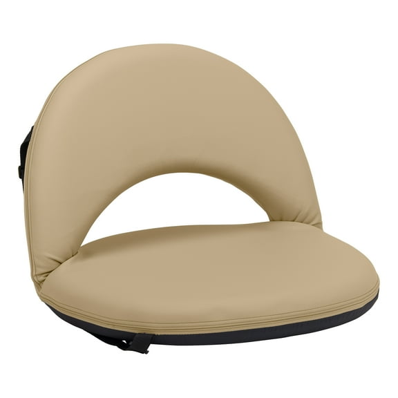 Vinyl Folding Floor Chair for Kids and Adults - Adjustable Back, Cushioned Seat, Easy-to-Clean, Space-Saving Storage - Perfect for Classroom, Home, and Gaming Use