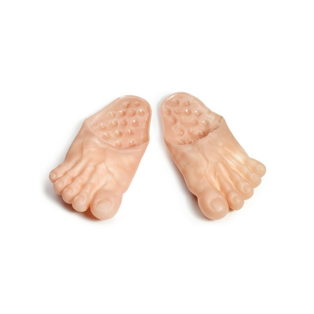 Forum Novelties Funny Feet Vinyl Adult Male Slippers Walmart Business Supplies