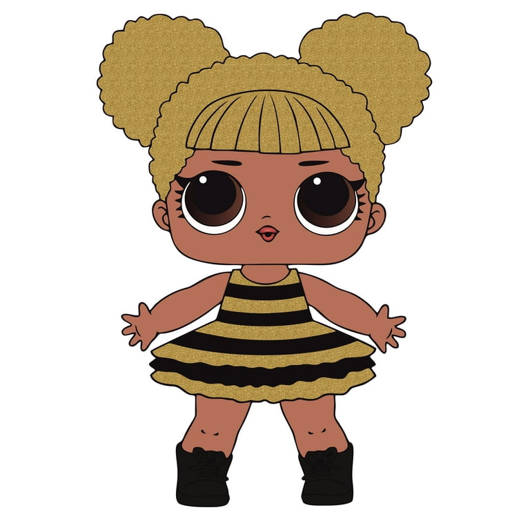 Lol Dolls Svg Glitter Diva LOL Doll SVG DXF PNG Cut Files