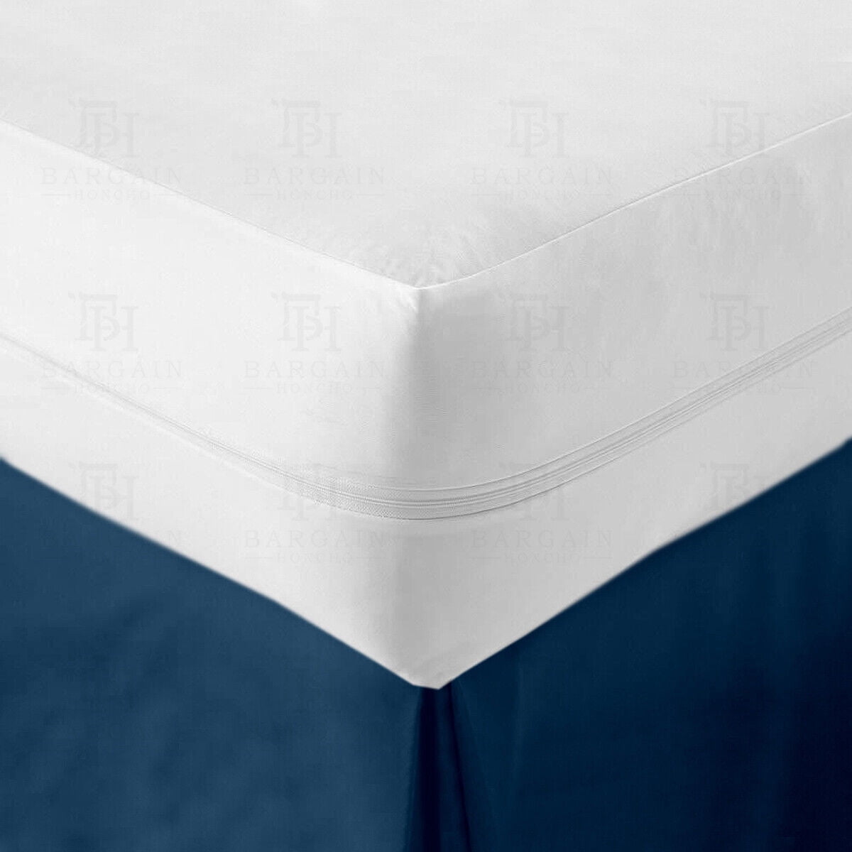 Vinyl Heavy Duty Water Resistant Breathable Zipper Encasement Mattress Protector