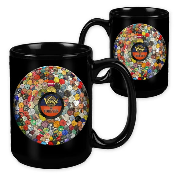 Vinyl Is Forever - 15 Ounce Sublimation Mug
