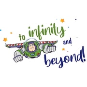 Ds Designs Buzz Lightyear "To Infinity And Beyond" Wall Sticker