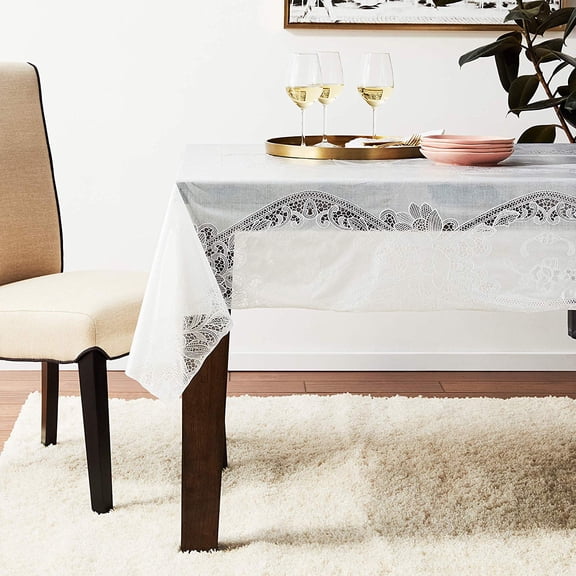 Vinyl Lace Battenberg embossed Floral Pattern
