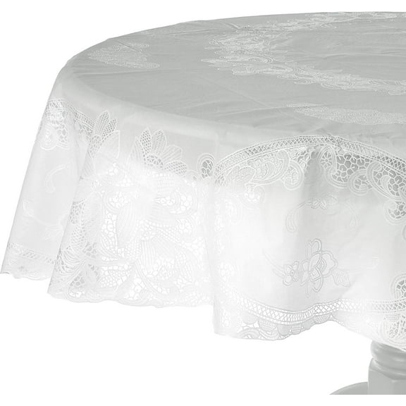 Vinyl Lace Battenberg embossed Floral Pattern