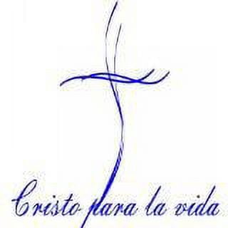 Vinyl Lettering Quote - 'Cristo Para La Vida' - Custom Lettering Decals â€“ Peel & Stick Sticker - Vinyl Wall Decal