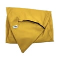 thumbnail image 1 of Vinyl Marine Boat 33x31x20" Bean Bag Chair Cover - Retro Style Weatherproof Lazy Sofa Cover for Kids and Adults - Washable Bean Bag Cover without Fill, Yellow, 1 of 7