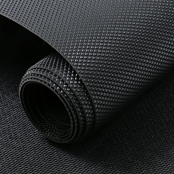 Vinyl Marine Faux Leather Fabric Diamond Pattern PU Leather Material Woven Fabric Backed