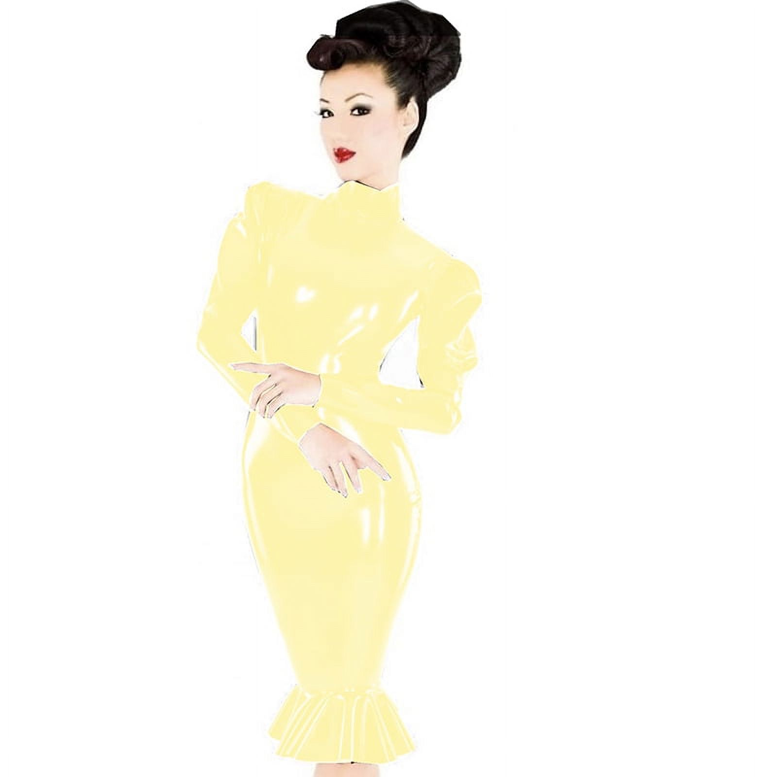 Vinyl Midi Dress