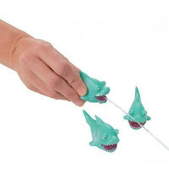 Vinyl Mini Shark Squirts - Party Favors - 12 Pieces