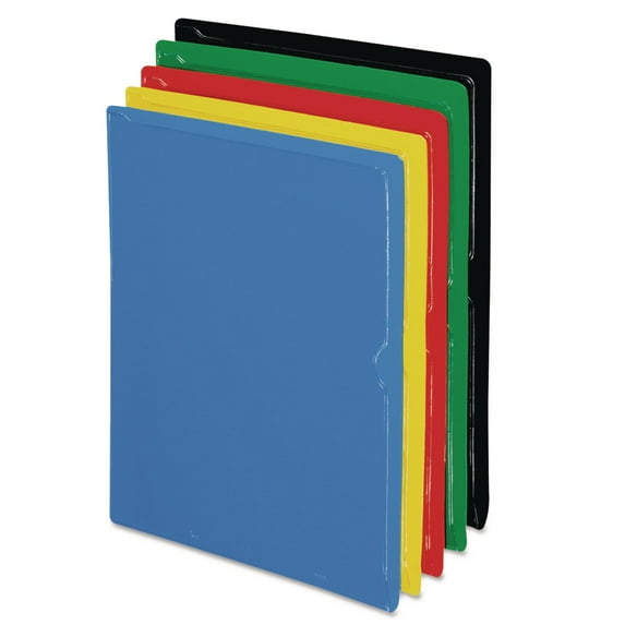 Pendaflex 62001EE Letter Size Vinyl Organizers - Assorted Colors (25/Box)