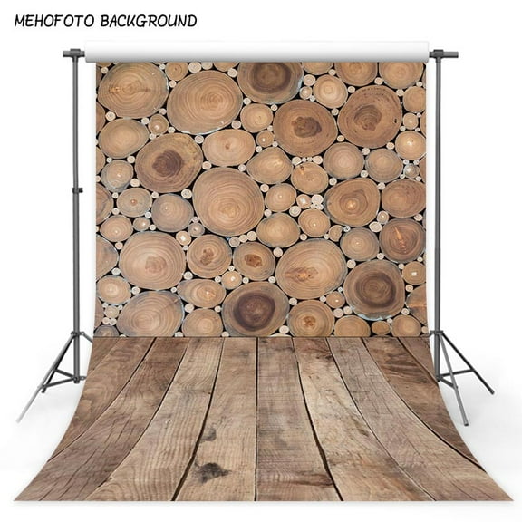 Vinyl Photography Backdrops Retro Wood Photo Background Computer Printed Children Backdrops for Photography Studio S-2970