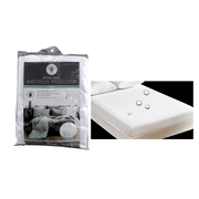 Full Size Fitted Vinyl Plastic Mattress Protector Waterproof Cover 76" x 54" x 11.5" Deep