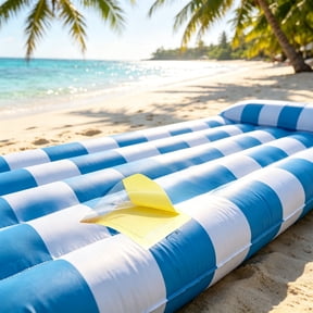 Vinyl Pool Repair,Self-Adhesive Vinyl Inflatable Pool Repair Patch for Above-Ground/Inflatable Pool and Inflatable Toys,Lounge,Floats (1Pack)
