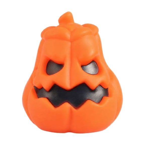 Vinyl Pumpkin & Spooky Tree Stump Lamp, Cute Halloween Decoration, Glowing Halloween Decor, Mini Summerween Table Decoration, Reusable Summerween Decorations & Themed Summerween Gifts-A