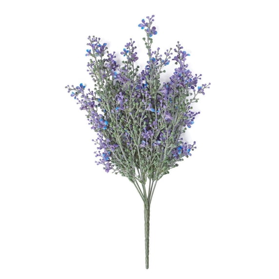Factory Direct Craft Store Vinyl Purple/Blue/Green Seeded Flower Bush - for Spring Decor - Factory ...