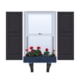 thumbnail image 1 of Vinyl | Raised Panel Exterior Shutters | 12" Width | with Mid Rail (50/50 Split) | 1 Pair, 1 of 11
