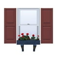 thumbnail image 1 of Vinyl | Raised Panel Exterior Shutters | 14.5" Width | with Mid Rail (50/50 Split) | 1 Pair, 1 of 11