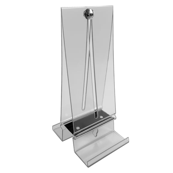 2-Pack Adjustable Clear Vinyl Record Album Mount for Wall or Shelf Display