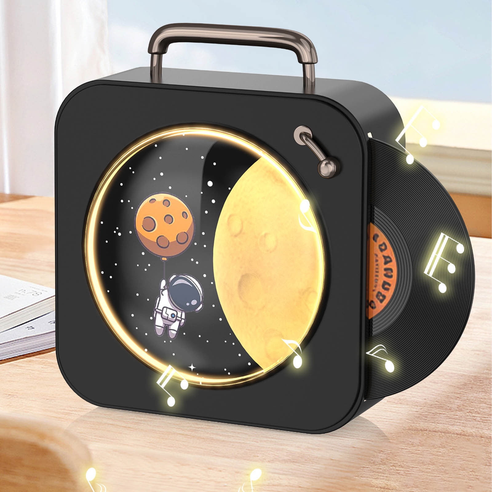 Vinyl Record Bluetooth Small Speaker Wireless Retro Audio Bluetooth