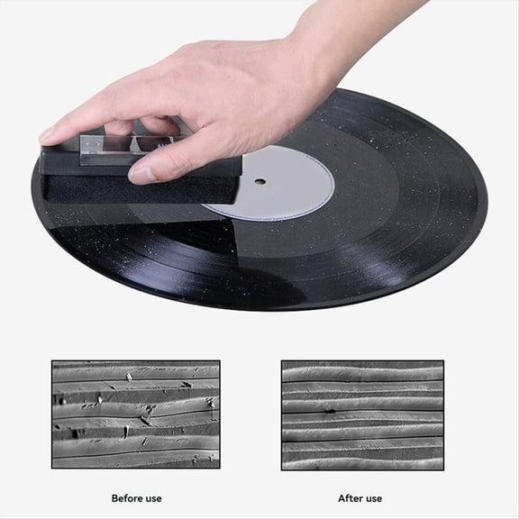 Vinyl Record Cleaning Kit Anti-Static Dust Remover for Turntables, Efficient Cleaning Brush Dust Remover