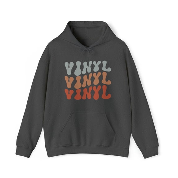 Vinyl Record Collector Hoodie, Gifts, Hooded Sweatshirt
