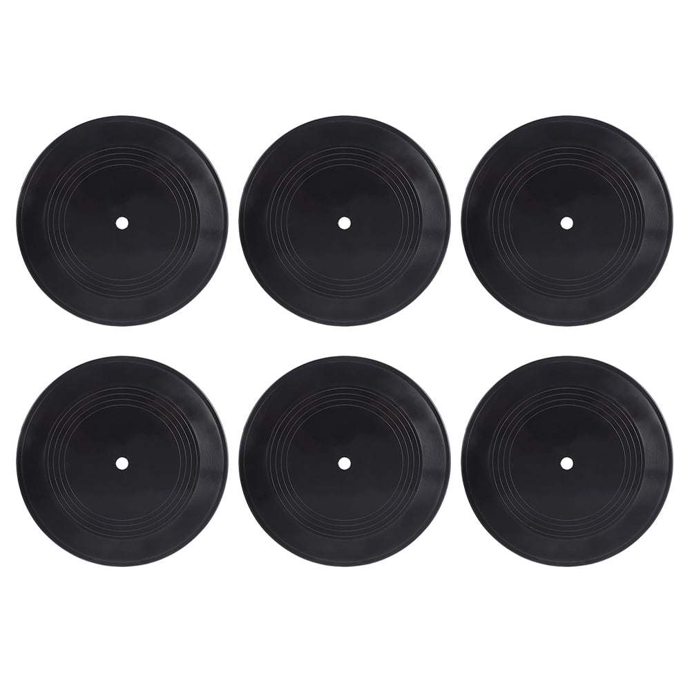 Vinyl Record Decor Records Decoration Room Art Disc Wall Blank Black