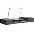 thumbnail image 1 of Vinyl Record Player Bluetooth Turntable with External Speakers 3-Speed Belt-Driven Turntable Record Player, Dark Black, 1 of 5